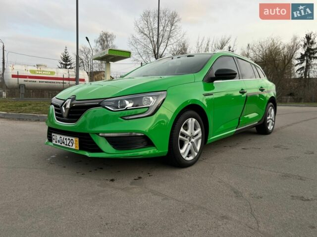 Зеленый Рено Меган, объемом двигателя 1.5 л и пробегом 207 тыс. км за 15999 $, фото 1 на Automoto.ua