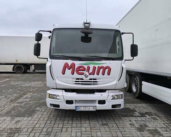 Белый Рено Мидлум, объемом двигателя 4.76 л и пробегом 386 тыс. км за 10400 $, фото 1 на Automoto.ua