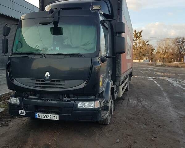 Черный Рено Мидлум, объемом двигателя 7.15 л и пробегом 950 тыс. км за 19000 $, фото 1 на Automoto.ua