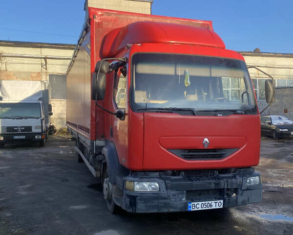 Красный Рено Мидлум, объемом двигателя 4.12 л и пробегом 335 тыс. км за 12800 $, фото 1 на Automoto.ua