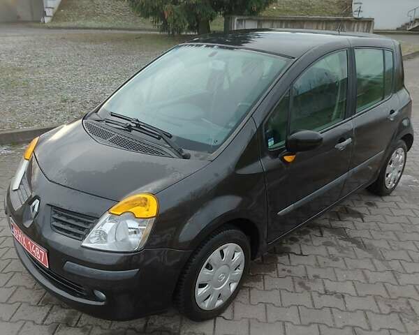 Черный Рено Модус, объемом двигателя 1.2 л и пробегом 150 тыс. км за 4100 $, фото 1 на Automoto.ua