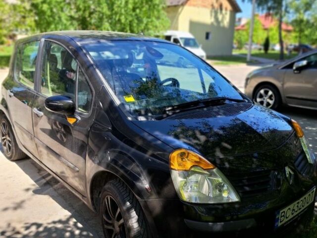 Чорний Рено Модус, об'ємом двигуна 1.6 л та пробігом 230 тис. км за 5150 $, фото 1 на Automoto.ua