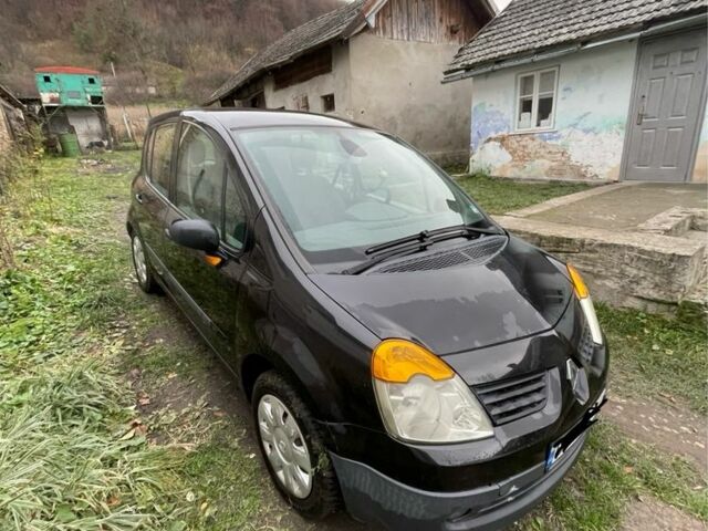 Черный Рено Модус, объемом двигателя 1.2 л и пробегом 190 тыс. км за 2900 $, фото 1 на Automoto.ua