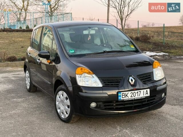 Черный Рено Модус, объемом двигателя 1.15 л и пробегом 136 тыс. км за 3700 $, фото 1 на Automoto.ua