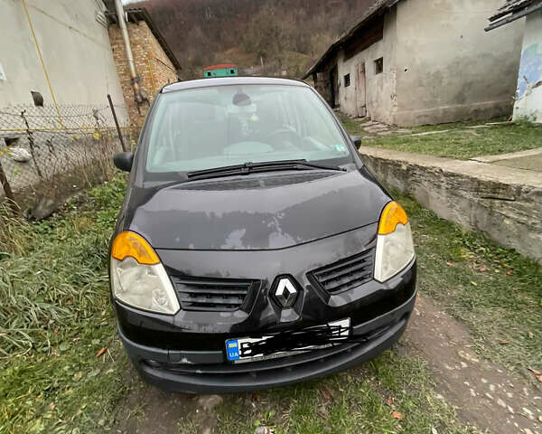Черный Рено Модус, объемом двигателя 1.15 л и пробегом 190 тыс. км за 3000 $, фото 1 на Automoto.ua