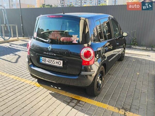 Чорний Рено Модус, об'ємом двигуна 1.6 л та пробігом 126 тис. км за 6000 $, фото 1 на Automoto.ua