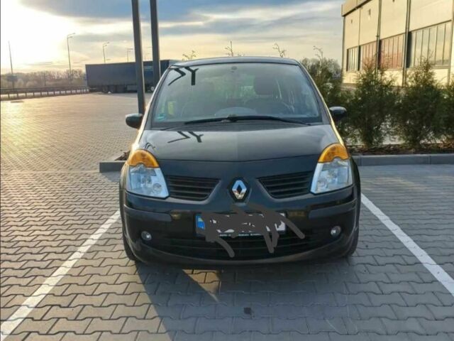 Черный Рено Модус, объемом двигателя 1.6 л и пробегом 240 тыс. км за 4000 $, фото 1 на Automoto.ua