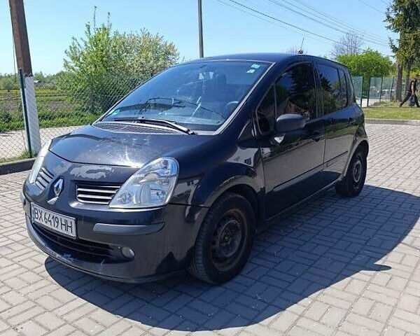 Черный Рено Модус, объемом двигателя 1.1 л и пробегом 233 тыс. км за 3500 $, фото 1 на Automoto.ua