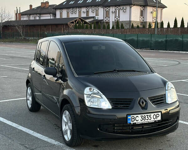 Черный Рено Модус, объемом двигателя 1.2 л и пробегом 221 тыс. км за 5100 $, фото 1 на Automoto.ua
