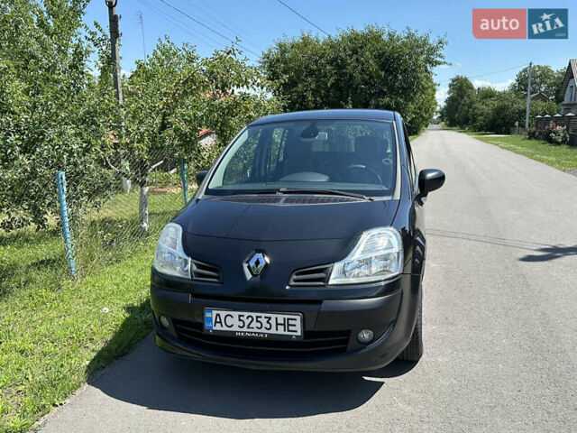 Черный Рено Модус, объемом двигателя 1.6 л и пробегом 184 тыс. км за 6800 $, фото 1 на Automoto.ua