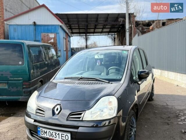 Черный Рено Модус, объемом двигателя 1.6 л и пробегом 131 тыс. км за 5950 $, фото 1 на Automoto.ua