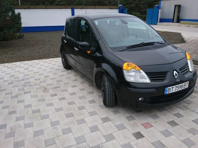 Черный Рено Модус, объемом двигателя 1.4 л и пробегом 230 тыс. км за 3200 $, фото 1 на Automoto.ua