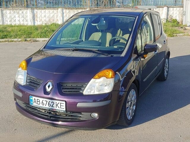 Фиолетовый Рено Модус, объемом двигателя 1.6 л и пробегом 150 тыс. км за 5100 $, фото 1 на Automoto.ua