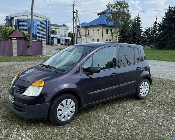 Фиолетовый Рено Модус, объемом двигателя 1.42 л и пробегом 138 тыс. км за 4500 $, фото 1 на Automoto.ua