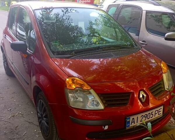 Червоний Рено Модус, об'ємом двигуна 1.2 л та пробігом 150 тис. км за 4000 $, фото 1 на Automoto.ua