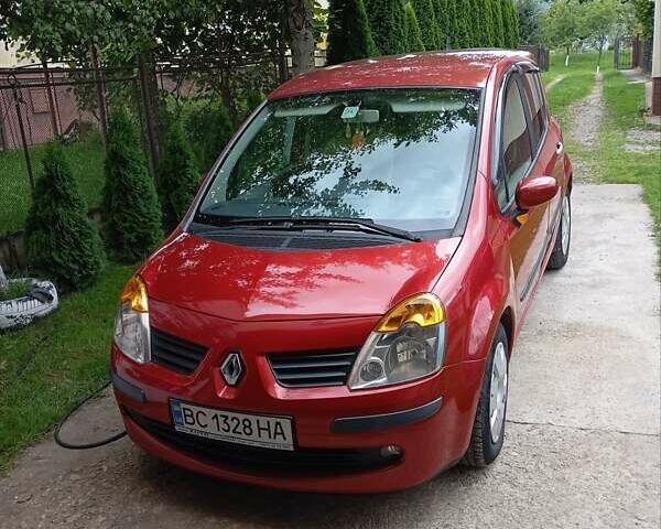 Червоний Рено Модус, об'ємом двигуна 1.6 л та пробігом 172 тис. км за 5200 $, фото 1 на Automoto.ua
