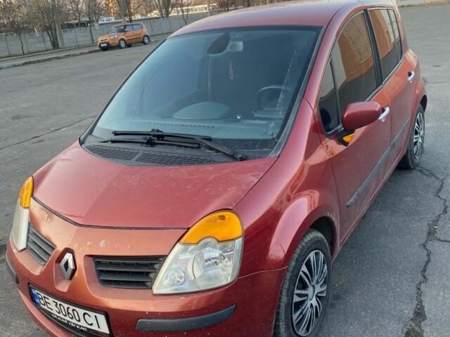Червоний Рено Модус, об'ємом двигуна 1.6 л та пробігом 219 тис. км за 4963 $, фото 1 на Automoto.ua