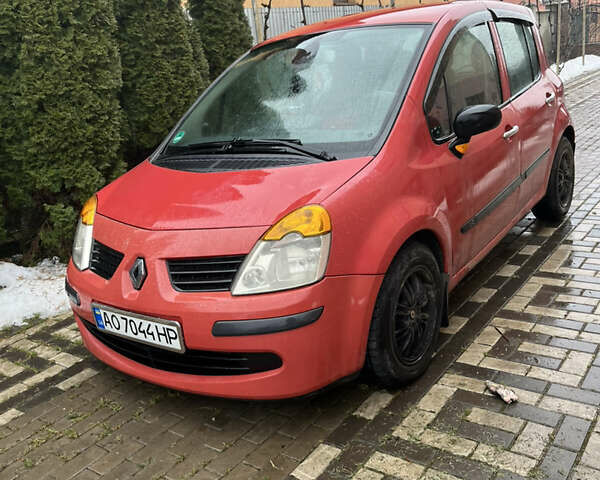 Червоний Рено Модус, об'ємом двигуна 1.46 л та пробігом 271 тис. км за 4500 $, фото 1 на Automoto.ua