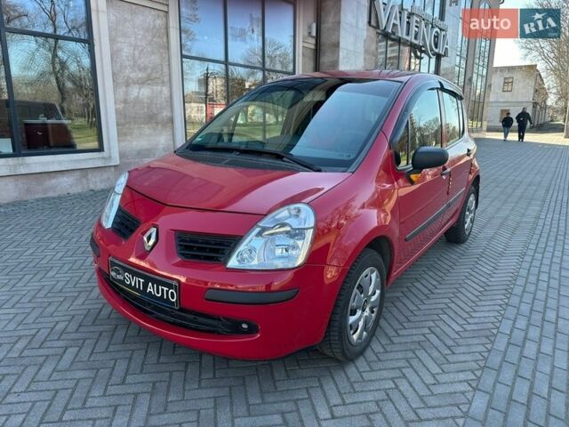 Червоний Рено Модус, об'ємом двигуна 1.2 л та пробігом 165 тис. км за 4500 $, фото 1 на Automoto.ua