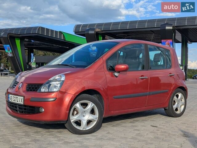 Червоний Рено Модус, об'ємом двигуна 1.6 л та пробігом 211 тис. км за 4999 $, фото 1 на Automoto.ua