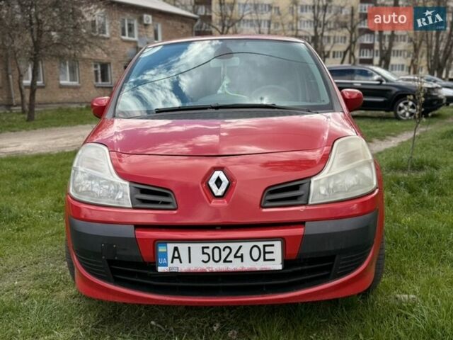 Красный Рено Модус, объемом двигателя 1.46 л и пробегом 230 тыс. км за 5500 $, фото 1 на Automoto.ua