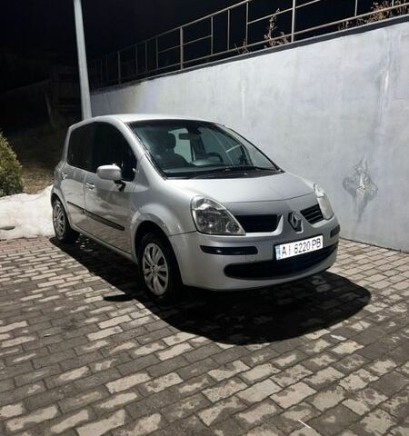 Серый Рено Модус, объемом двигателя 1.2 л и пробегом 210 тыс. км за 4199 $, фото 1 на Automoto.ua