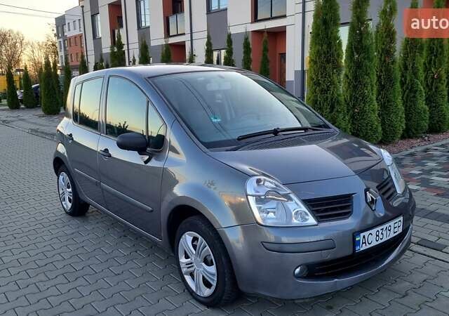 Сірий Рено Модус, об'ємом двигуна 1.2 л та пробігом 212 тис. км за 3850 $, фото 1 на Automoto.ua