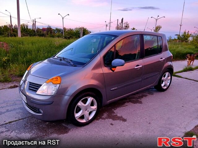 Сірий Рено Модус, об'ємом двигуна 1.6 л та пробігом 115 тис. км за 4500 $, фото 1 на Automoto.ua