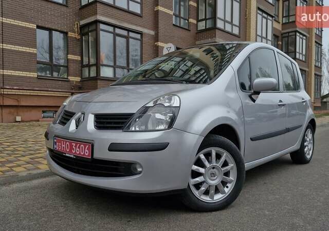 Сірий Рено Модус, об'ємом двигуна 1.6 л та пробігом 130 тис. км за 6250 $, фото 1 на Automoto.ua