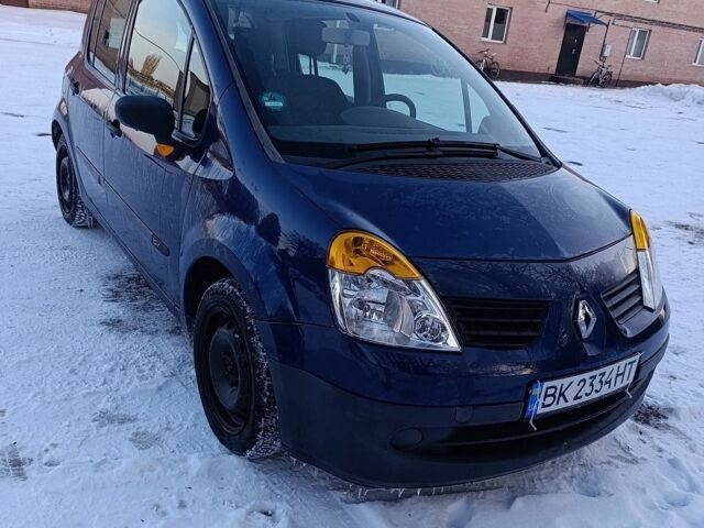 Синій Рено Модус, об'ємом двигуна 1.1 л та пробігом 196 тис. км за 3550 $, фото 1 на Automoto.ua