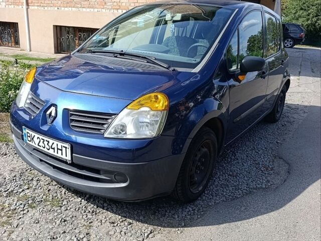 Синий Рено Модус, объемом двигателя 1.15 л и пробегом 198 тыс. км за 3500 $, фото 1 на Automoto.ua