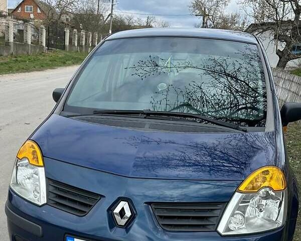 Синий Рено Модус, объемом двигателя 1.2 л и пробегом 150 тыс. км за 4500 $, фото 1 на Automoto.ua