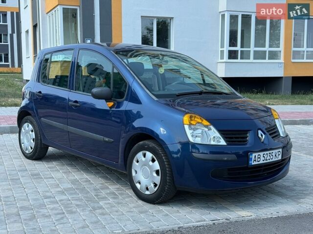 Синий Рено Модус, объемом двигателя 1.15 л и пробегом 97 тыс. км за 3850 $, фото 1 на Automoto.ua