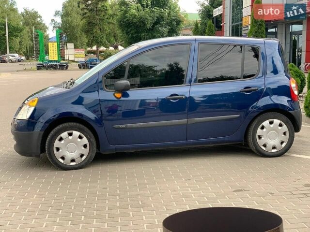 Синий Рено Модус, объемом двигателя 1.15 л и пробегом 210 тыс. км за 3500 $, фото 1 на Automoto.ua