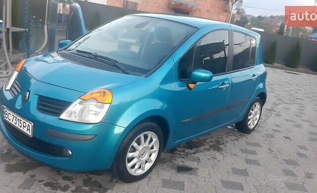 Синий Рено Модус, объемом двигателя 1.6 л и пробегом 172 тыс. км за 4700 $, фото 1 на Automoto.ua