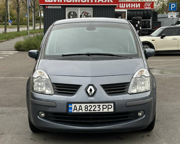 Синий Рено Модус, объемом двигателя 1.6 л и пробегом 181 тыс. км за 6250 $, фото 1 на Automoto.ua