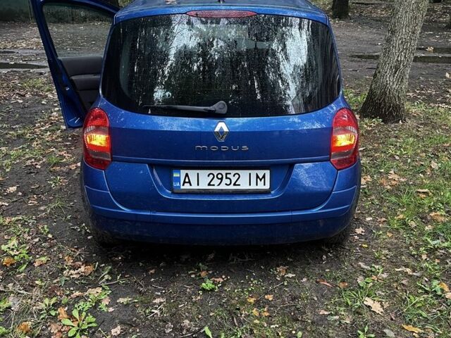 Синій Рено Модус, об'ємом двигуна 1.6 л та пробігом 145 тис. км за 5722 $, фото 1 на Automoto.ua