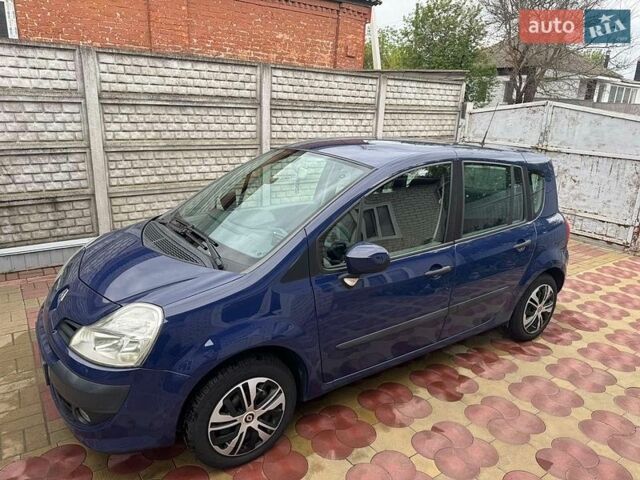 Синий Рено Модус, объемом двигателя 1.2 л и пробегом 118 тыс. км за 4999 $, фото 1 на Automoto.ua