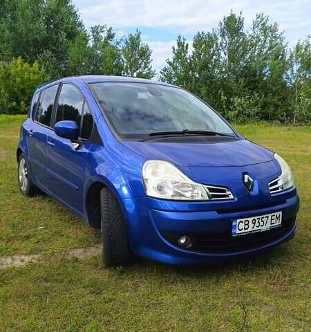 Синий Рено Модус, объемом двигателя 1.6 л и пробегом 212 тыс. км за 5900 $, фото 1 на Automoto.ua