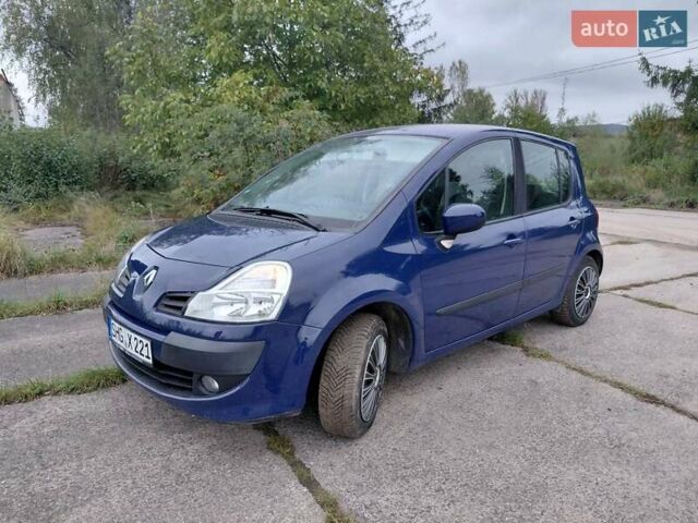 Синий Рено Модус, объемом двигателя 1.6 л и пробегом 156 тыс. км за 6100 $, фото 1 на Automoto.ua