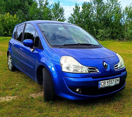 Синий Рено Модус, объемом двигателя 1.6 л и пробегом 215 тыс. км за 5900 $, фото 1 на Automoto.ua