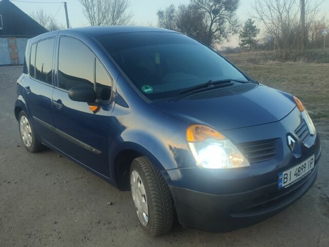 Синій Рено Модус, об'ємом двигуна 1.15 л та пробігом 206 тис. км за 3850 $, фото 1 на Automoto.ua