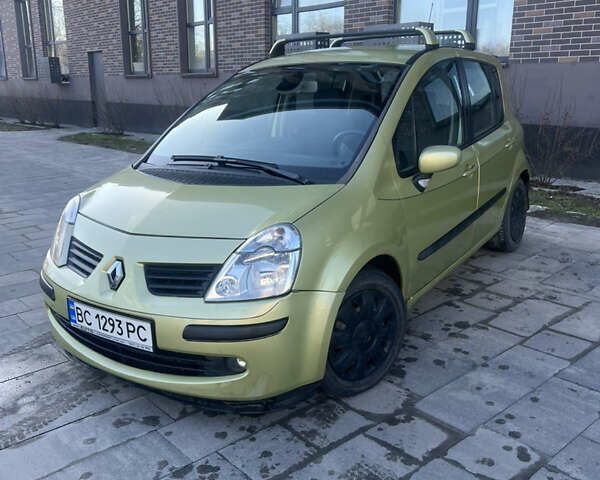 Зелений Рено Модус, об'ємом двигуна 1.6 л та пробігом 234 тис. км за 3399 $, фото 1 на Automoto.ua
