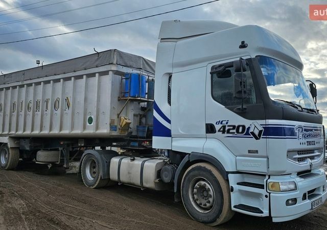 Белый Рено Премиум, объемом двигателя 10.8 л и пробегом 2 тыс. км за 20500 $, фото 1 на Automoto.ua