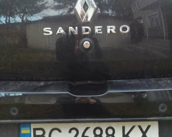Черный Рено Сандеро СтэпВэй, объемом двигателя 1.46 л и пробегом 50 тыс. км за 12400 $, фото 1 на Automoto.ua