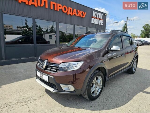 Коричневий Рено Сандеро СтепВей, об'ємом двигуна 1.46 л та пробігом 88 тис. км за 9800 $, фото 1 на Automoto.ua