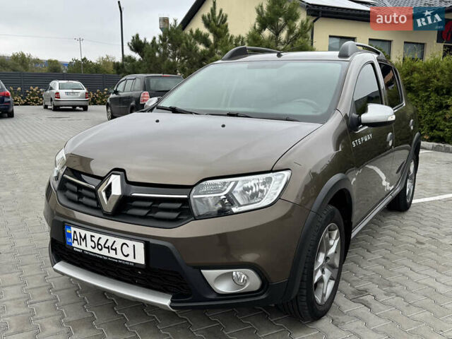 Коричневий Рено Сандеро СтепВей, об'ємом двигуна 1.5 л та пробігом 85 тис. км за 11800 $, фото 1 на Automoto.ua