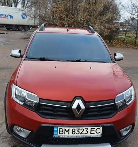 Червоний Рено Сандеро СтепВей, об'ємом двигуна 1.46 л та пробігом 59 тис. км за 13500 $, фото 1 на Automoto.ua