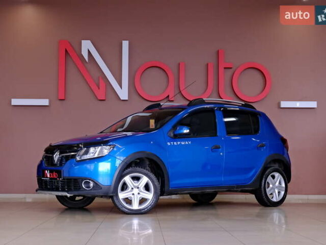 Синий Рено Сандеро СтэпВэй, объемом двигателя 1.5 л и пробегом 147 тыс. км за 6900 $, фото 1 на Automoto.ua