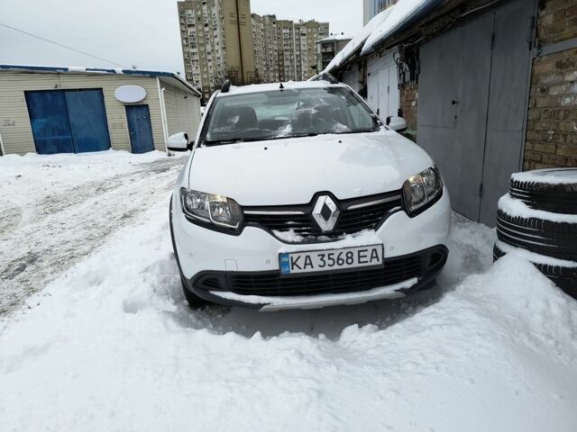 Белый Рено Сандеро, объемом двигателя 1.5 л и пробегом 164 тыс. км за 6700 $, фото 1 на Automoto.ua